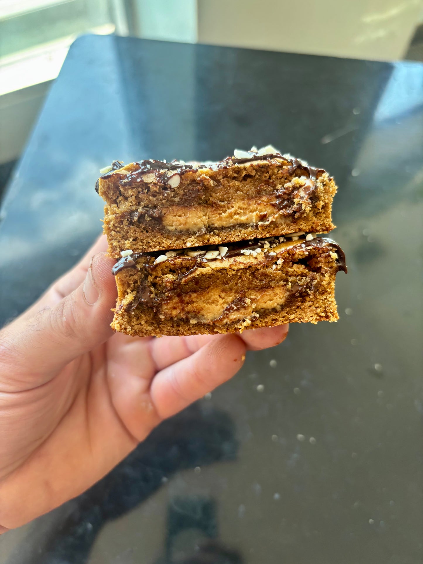 Chocolate PB Stuffed Cookies( Pack of 2)